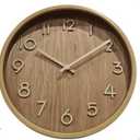 30cm Wall Clock; Wooden Wall Clock; Wall Hanging Decorations; Decorations; Large Decorative Clock; Quartz Clock; Gifts - Living Rooms or bedrooms, cafes, Offices, Bars, Art., 30-G4-525DC