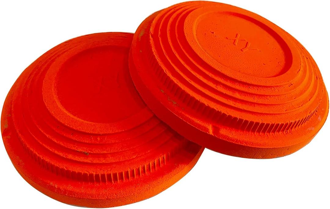 Biodegradable Clay Pigeons (108-Pack) Trap and Skeet Clay Targets,108mm High-Visibility Orange Targets for Skeet & Trap Shooting, Eco-Friendly Shattering Disc