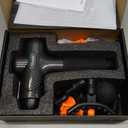 TOLOCO Massage Gun, Upgrade Deep Tissue Back Massager with 10 Replacement Heads, Percussion Massage Guns for Athletes for Pain Relief, Super Quiet Electric Massager for Valentine Gift, Carbon