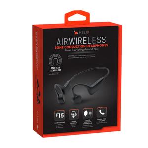 Helix AirWireless Air Conduction Headphones Bluetooth Open Ear IPX5 Ergonomic
