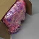 33 Ft Pink Christmas Tinsel Garland with Christmas Ball Ornaments Set 24 Pcs 2.3 Inch Xmas Ball Metallic Twist Garland for Xmas Wedding Birthday