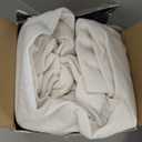 PlushDeluxe Premium Bamboo Mattress Protector  King Size, Waterproof, & Ultra Soft Breathable Noiseless Washable Bed Mattress Cover for Comfort & Protection - White