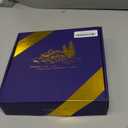 Farmhouse Oak 9" Lazy Susan Turntable Organizer for Cabinet, Round Wooden Lazy Susan Organization and Storage for Dining Table, Pantry, Kitchen, Countertop, Cupboard,Home Decor, Walnut Wood