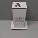 Protective Shield for Square Golf Launch Monitor with Leveling,Metal Golf Launch Monitor Case, Protects Against Collisions and Ventilation Design,Indoor/Outdoor Use,for Golf Lovers (White)