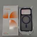 TORRAS Magnetic Shockproof for iPhone 17 Pro Case, Camera Control, Fit for MagSafe, Military-Grade Protection, Translucent Slim Case for iPhone 17 Pro Phone Case Anti-Fingerprint, Deep Blue