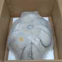 White Marbling Bathroom Vessel Sink With Black Faucet And Drain 16"x13" Oval Vessel Sink Ceramic Basin Bowl White Black Marble Bathroom Sinks Above Counter Bowl Sinks For Bathroom