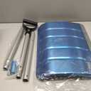 Aluminum Snow Shovel - Heavy-Duty Metal Shovel with D Handle,55.1 Inch Snow Shovel for Driveway, Mulch Shovel for Clear Snow from Streets, Garages and Factories