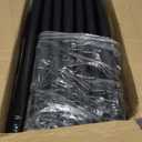 String Light Poles for Outside, 10ft Adjustable Metal Poles for Outdoor String Lights Hanging Light, Outdoor Light Poles with Fork, for Patio, Deck, Backyard, Garden (4 Pack)