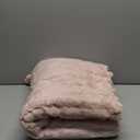 NEWCOSPLAY Super Soft Throw Blanket Pink Premium Silky Flannel Fleece 3D Ribbed Jacquard Lightweight Bed Blanket All Season Use (Pink Ribbed, Throw(50"x60"))