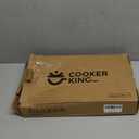 COOKING KING 8-Inch Stainless Steel Pan, Hybrid Nonstick Frying Pan, Skillet, 3-Ply Clad Cookware, Even Heat Distribution, Dishwasher & Oven Safe, with Stay-Cool Handle, Induction Compatible