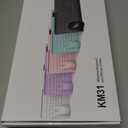 Trueque Wireless Keyboard and Mouse Combo - Full-Size Quiet Keyboard with Palm Rest, Phone Holder, Multimedia Keys, Power Switch, Compatible with Windows, Chrome OS, PC, Laptop (Batteries Included) (Black)