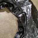 White Foam Circle Wreath Form Large Solid Foam Ring With Black Cover, Size 43"x43"x8"