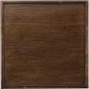 Wooden Serving Tray Square Wood Serving Tray Decorative Platter, 14.2x14.2 Inch Fit for Home Decor Kitchen Coffee Table Candle Holder, (Brown)
