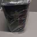 Trash Can - Plastic Waste basketbin - 3.5 Gallon- for Office,Home,Bathroom,Kitchen,Dormitory - Black