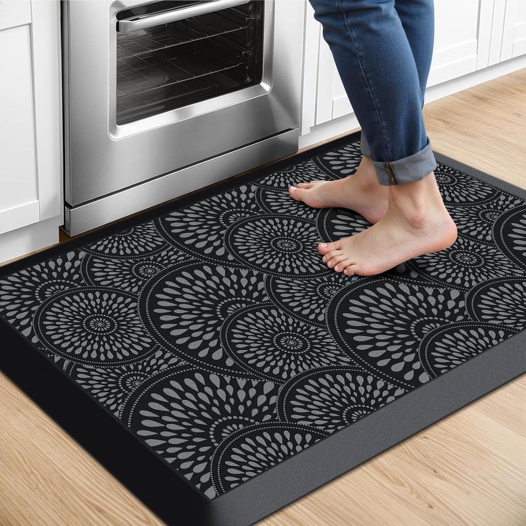 Mattitude 4/5 Inch Kitchen Mat, Waterproof Non-Slip Standing Mats and Rugs