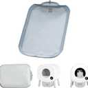 Fabric Soft Basin Replacement Liner for Self-Cleaning Cat Litter Box,Cat Litter Boxes Replacement Pad,Waterproof,Easy to Install Litter Box Cleaning Parts,Automatic Litter Box Liners