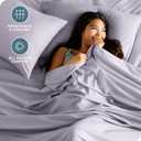 Bare Home Full Sheet Set - 1800 Ultra-Soft Microfiber Full Bed Sheets - Double Brushed - Deep Pockets - Easy Fit - 4 Piece Set - Bedding Sheets & Pillowcases (Full, Light Lavender)