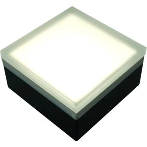 LUMENGY Paver Light 4x4 Inch (3.93x3.93), 5000K Daylight, Glare-Free Brick Lighting for Driveways, Walkways, Pool Decks and Patios, 12V Hardwired, IP67 Waterproof, Drive-Over Rated