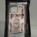 Elubugod Case for Honor X30i 5G TFY-AN00 Case Cover, Magnetic Car Mount Bracket Shell Case for Honor X8 4G TFY-LX1 TFY-LX2 TFY-LX3 TFY-L026 TFY-L036/ L316/ L326/ L336 Case Pink