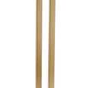 KOKOSIRI Standing Towel Rack for Bathroom Floor 2-Tier Towel Holder Free Stand with Heavy Marble Base Thicken Steady Champagne Bronze Stainless Steel THS0005-CPG