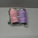 2pcs Vacuum-Insulated Stainless Steel Travel Coffee Mug, Leak-Proof Reusable Coffee Cup with Lid - Keep Hot & Cold Drinks for Hours, Durable Insulated Tumbler for Men & Women (Purple and Pink, 12OZ)