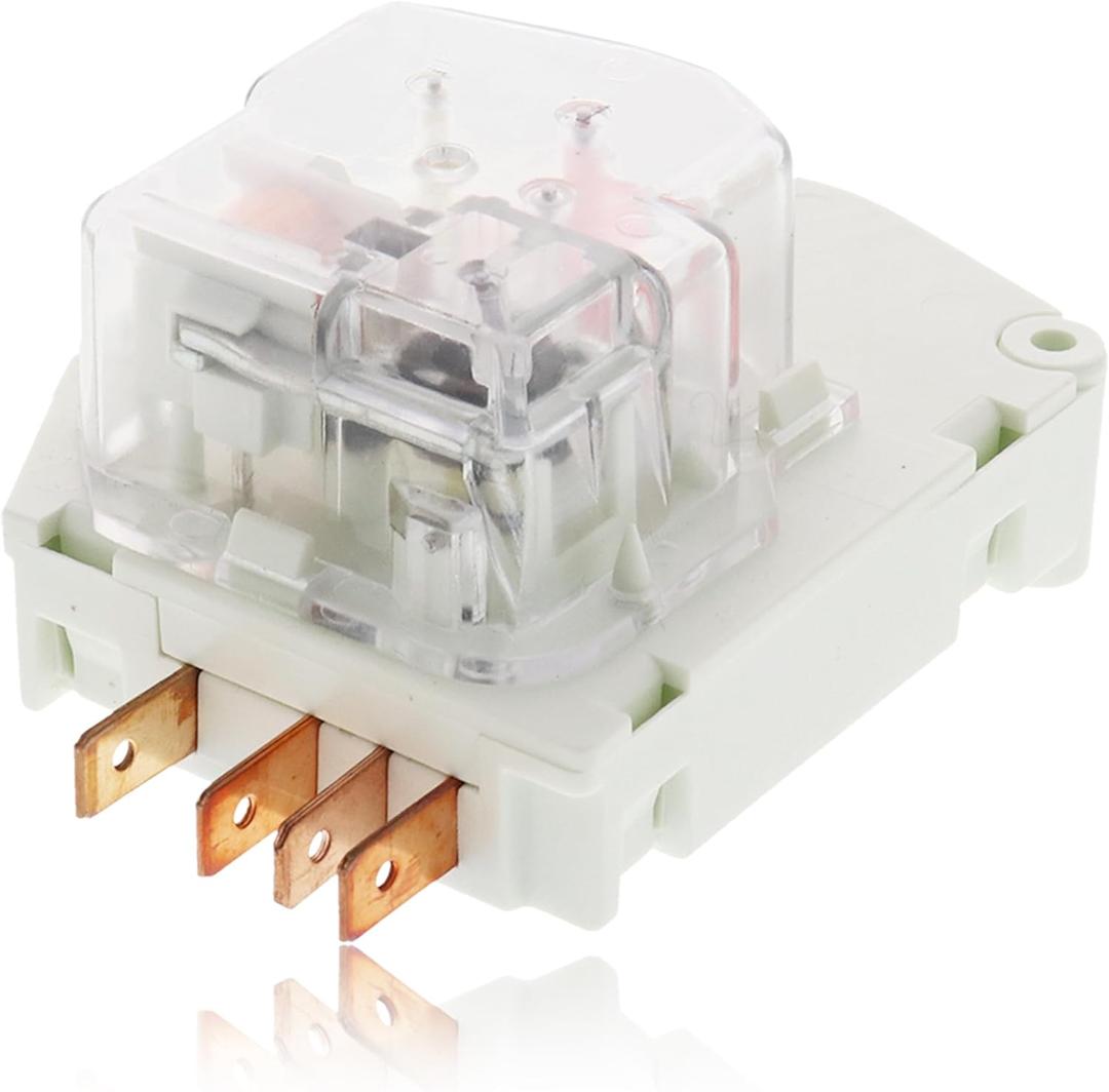 PartsBroz 215846602 Defrost Timer - Compatible with Frigidaire Kenmore Gibson Kelvinator Refrigerator - Replaces AP2111929 PS423801 604-73086 241621501 FRT18B4AW2 FRS26ZRG FRT18L4FW3 FRT21LR8DSP PartsBroz 215846602 Defrost Timer - Compatible with Frigidaire Kenmore Gibson Kelvinator Refrigerator - Replaces AP2111929 PS423801 604-73086 241621501 FRT18B4AW2 FRS26ZRG FRT18L4FW3 FRT21LR8DSP