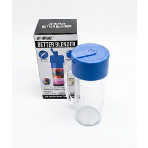 Better Blender Turbo Power USB Rechargeable 16 Oz, Blue