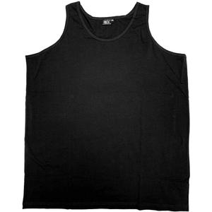 Big and Tall Beefy Tank Tops to Size 10X Big and 6X Tall (Black, XXXL)