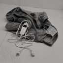 Heated Blanket Electric Throw Gray - 50"x60"
