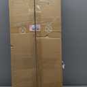 Sweetcrispy 7 Drawer Dresser with Fabric Bins Fabric Storage Tower Organizer for Bedroom Closet Hallway Entryway Tall Chest of Drawers with Steel Frame Wood Top Easy Pull Handles,Black (11.8"D x 39.4"W x 30"H (7 Drawers))