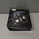 SHPAVVER Beard Trimmer for Men: Professional Barber Hair Clippers - 12-in-1 Cordless Grooming Kit - Waterproof Electric Razor with Turbo Speed & Precision Blades (Grey Black)