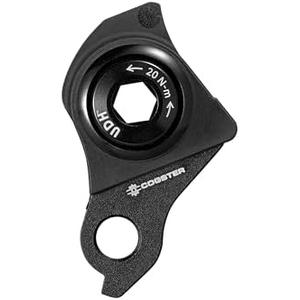 COGSTER Universal Derailleur Hanger (UDH), Compatible with SRAM UDH Standard, Made with Alloy AL6061 and Fiber Reinforced Thermoplastic
