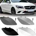 Front Bumper Tow Hook Cover for Mercedes Benz CLA Class W117 CLA200 2014 2015 2016 Right Passenger Side Towing Eye Cap A1178850622 (Gray)