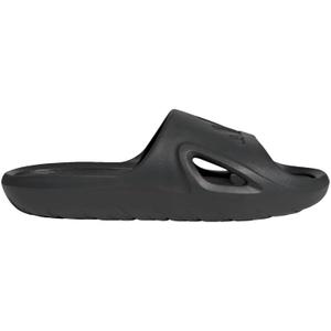 adidas Unisex's Slides (13 Women/12 Men, Carbon/Carbon/Black)