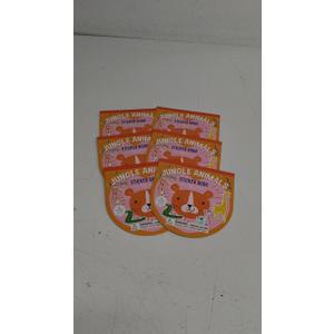 JUNGLE ANIMALS STICKER BOOK over 300 stickers 6pcs
