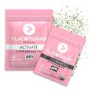 Flat Tummy Tea 2-step, 4 Week Program Detox Tea to Boost Energy & Reduce Bloating* - All Natural Detox Cleanse w/ Green Tea, Lemon Balm, Dandelion, Fennel, & More - Digestion support (EXP 08/31/26)