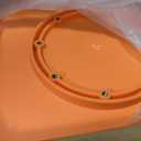 Spinning Chair for Autistic Kids - Sensory Swivel Seat with 220 lbs Weight Capacity & Non-Slip Base, Improves Balance & Coordination, Sit and Spin Sensory Toy for ADHD/Autism, Ages 3+ (Orange), 21.6 inches x 20 inches x 11 inches