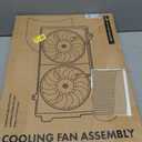 A-Premium A/C Condenser Fan Assembly Compatible with Honda