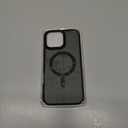 FUNMIKO for iPhone 16 Pro Max Case with Privacy Screen Protector, Wireless Charging Compatible, Shockproof Translucent Matte Cover - Cute Floral Design Phone Case for Women - Elegant Small Flower