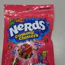 Nerds Gummy Clusters Candy, Rainbow, Crunchy And Gummy, 8 Oz (EXP 07/23/26)