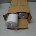 14" x 4" Large Outdoor Candles, Waterproof Flickering LED Flameless Candles with Timer, Battery Operated Candles with Remote Control Realistic Fake Pillar for Patio Porch Lanterns, White 2 Pack