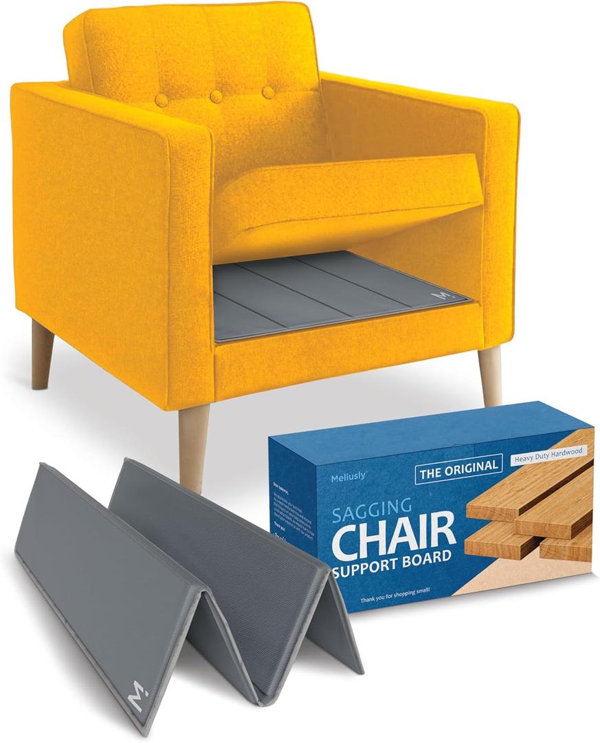 Heavy Duty Chair Cushion Support for Sagging Cushions (17x22) Reinforced Plywood Chair Seat Support for Sagging Seat, Under Foam Firming Boards for Recliner and Armchair Saver Stiffener Reinforcement