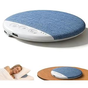 2026 New Sleep Pillow Speaker, Under Pillow Speaker Bluetooth, Comes with Volume Control & Auto-Off Timer, Wireless Sleep, Ideal for People who Sleep on Their Side (C)