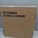 Pooqla 3FT Marquee Light Up Numbers for 5th Birthday Decorations, Light Up Marquee Number 5 Birthday Gift for Girls Boys, Anniversary Wedding Party Decor, Large Lighted Number 5