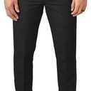 Dickies Mens Slim Fit Tapered Leg Multi-use Pocket Work Pants (32W x 32L, Black)