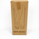 Manual Lawn Aerator With Dual Spike Plates