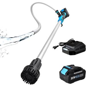 Cordless Stick Water Transfer Pump Compatible with 18V Makita Battery 720GPH 32FT Head Included 4000mAh 21V Battery and 2A Fast Charger Portable Battery Water Pump for Garden Pool RV Boat Draining