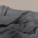 WiWi Women's Pajama Pants Bamboo Viscose Super Soft Wide Leg Palazzo Lounge Yoga Cooling Sleep Bottoms with Pockets, Dusty Blue, L