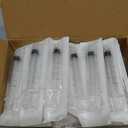 3ml Syringe Without Needle Luer Lock 100 Pack by Tilcare - Sterile Plastic Medicine Droppers for Children, Pets or Adults  Latex-Free Oral Medication Dispenser - Syringes for Glue and Epoxy