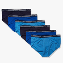 Nautica Men's Cotton Classic Multipack Briefs 6 Pack M